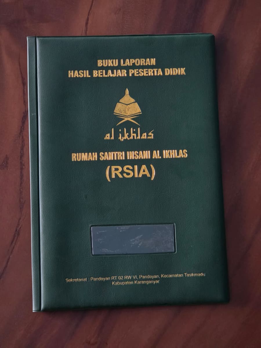 Map rapor Rumah Santri Insani Al Ikhlas
